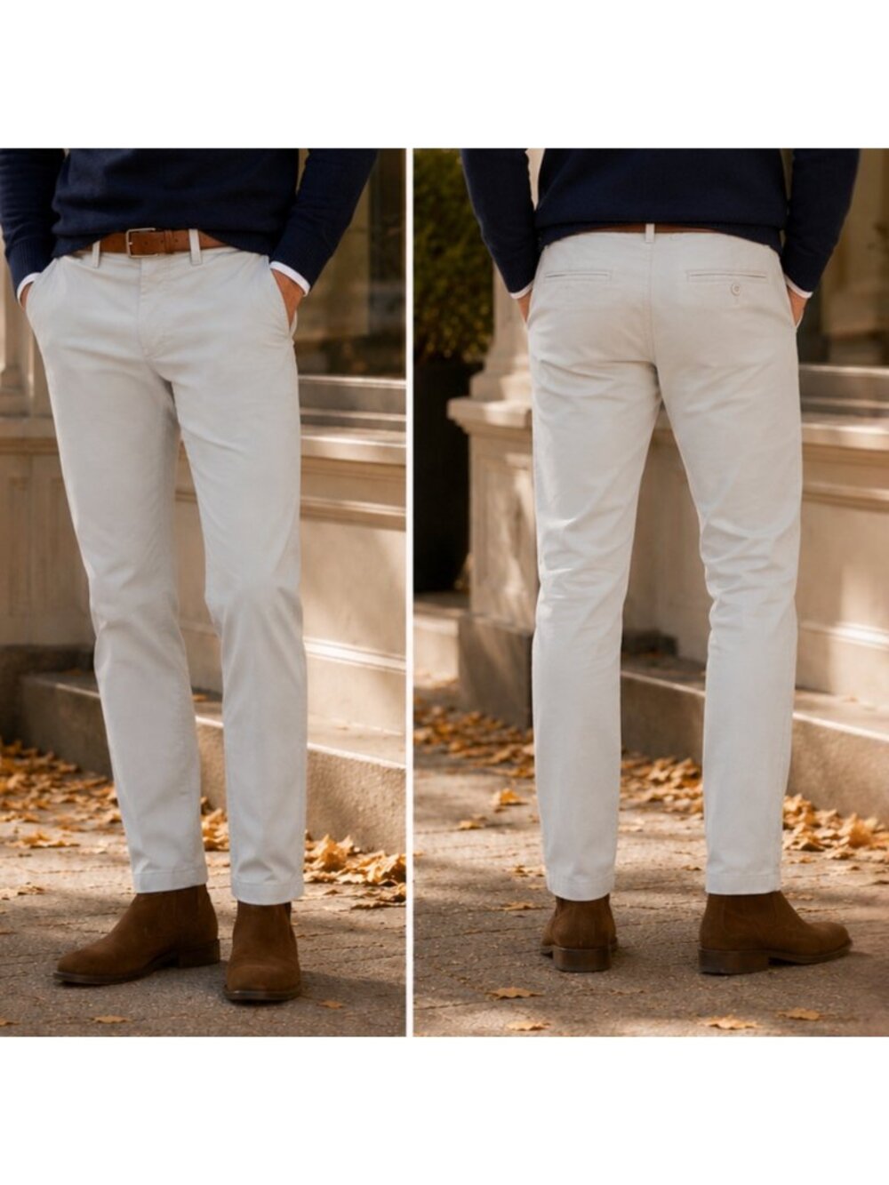 J.Crew 484 Chino Pants 30x30 White Stretch Slim Fit Cotton Slacks Coastal Preppy